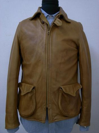 コリンボ　2012秋冬コレクション　レザーコート