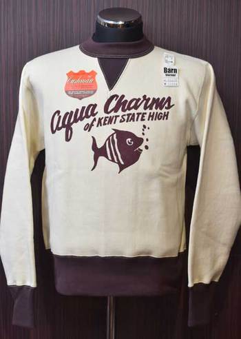 クッシュマン　2Tone スウェット入荷