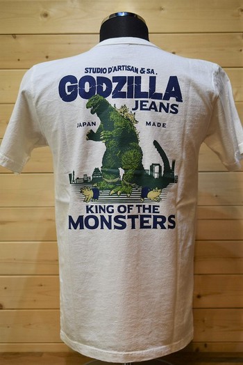 ダルチザン　ゴジラTシャツ在庫ございます
