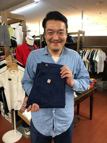 大江洋服店　新作品1910s　Double and Twist Blue Denim Pants