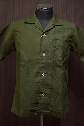 コリンボ　BALD HILL OPEN COLAR SHIRTS 　入荷