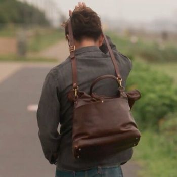 ヴァスコ　LEATHER NELSON 2WAY BAG 入荷です