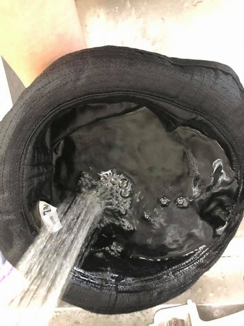 リアルマッコイズ  コットン ポークパイハット   洗ってみた!!