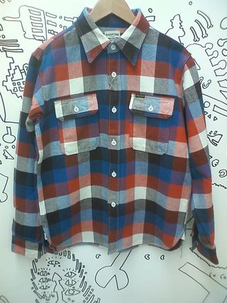 ネルシャツ入荷！