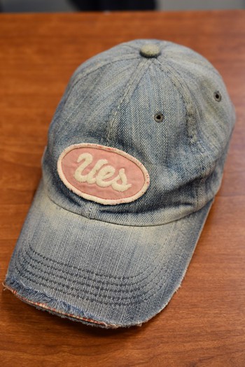 UES デニムキャップ 経年変化