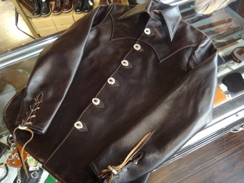 ジェラード　TRAIL BLAZER 　革シャツ　再入荷