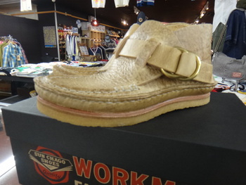 ウエス　リングモカシン　キャメル　再入荷