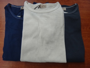 暑い日にオススメ　ループ＆ウェフトTシャツ