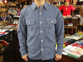 フェローズ　ダブルショルダー　チェックシャツ　入荷