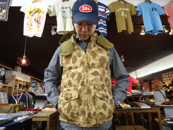 コリンボ　2013秋冬　Climber‘s　Down Vest　入荷しています