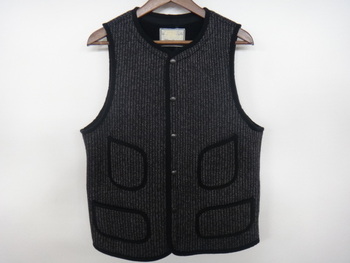 リアルマッコイズ　WOOL RASCHEL VEST　