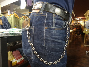 オーパス　別注ウォレットチェーン　入荷日のご案内
