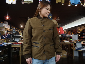 シュガーケーン ”9oz. MOLESKIN JACKET” SC12901 入荷