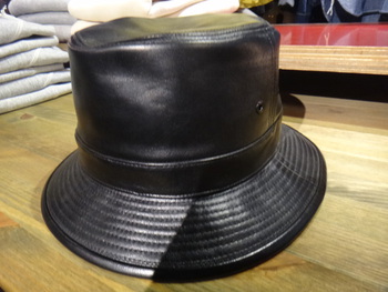 リアルマッコイズ　LEATHER　PORKPIE　HAT　ご紹介