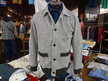 リアルマッコイズ　COLLARED COTTON CARDIGAN　入荷