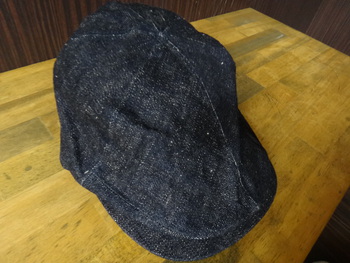 サムライジーンズ　デニムハンチングキャップ　入荷