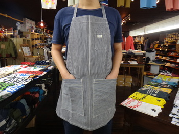 ウエス　ワークエプロン　入荷