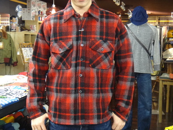 リアルマッコイズ　チェックC.P.Oシャツ　入荷