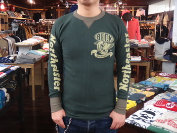 トイズマッコイ　サーマル　BECK NORTHEASTER　入荷