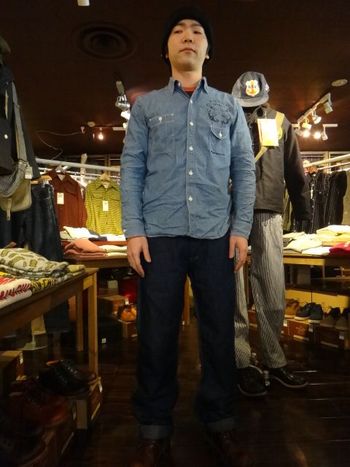 フェローズ　リネン混ペインターパンツ　PAPT1