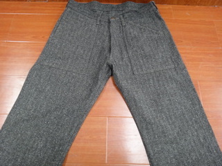フェローズ　ヘリンボーンワークパンツ　11W-334WP