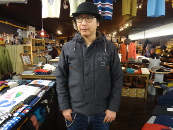 コリンボ　オブザーバーパーカー　サンプル入荷