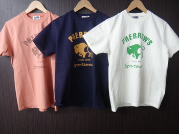 フェローズ　Tシャツ　13S-PT2入荷