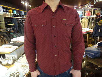フェローズ　ショートウエスタンシャツ　13S-822CS-J入荷