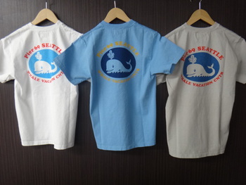 フェローズ　クジラTシャツ　入荷しました。