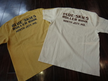フェローズ　BLUE-SKIES　Tシャツ　