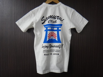 サムライ　鳥居Tシャツ　入荷