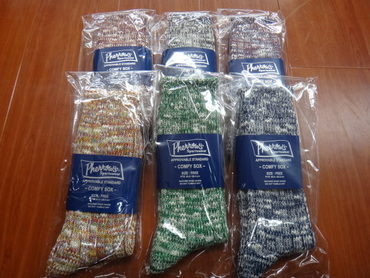 フェローズ　COMFY　SOX　再入荷