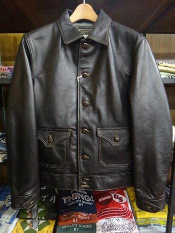 コリンボ　Pass Finder Leather Jacket　在庫状況