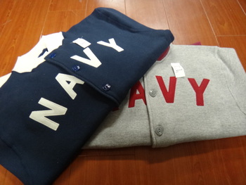 クッシュマン　スウェットジャケット　NAVY
