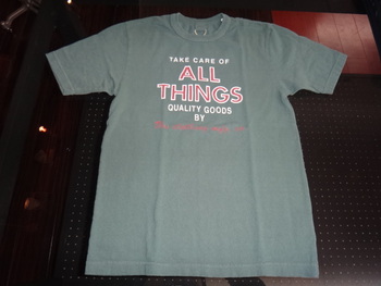 ウエス　ALL THINGS　Tシャツ 入荷