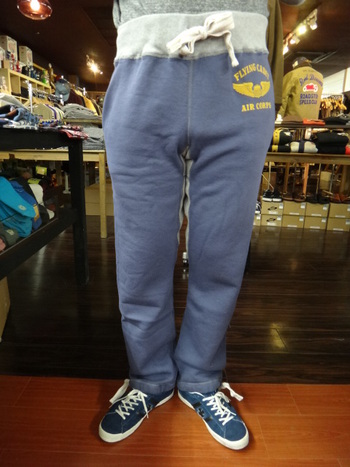 トイズマッコイ　ミリタリースウェットパンツ　FLYING CADET AIR CORPS　入荷