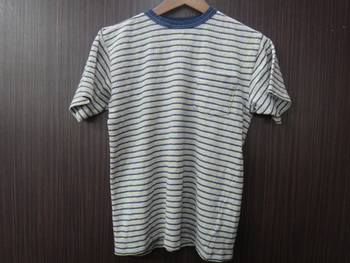 クッシュマン　ジャガードボーダーTシャツ