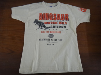 トイズマッコイ　ROUTE66TEE DINOSAUR MOTOR OILS　入荷