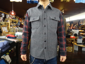 イエロー　CPOシャツジャケット　入荷