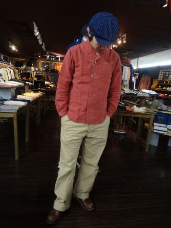 コリンボ　新作シャツ　Burlington Flats Player’s Shirt
