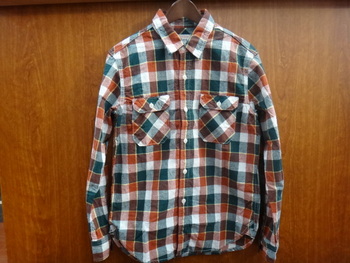 ＵＥＳ　ネップチェックシャツ　入荷