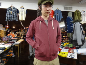 リアルマッコイズ　McCOY‘S　SWEAT PARKA入荷