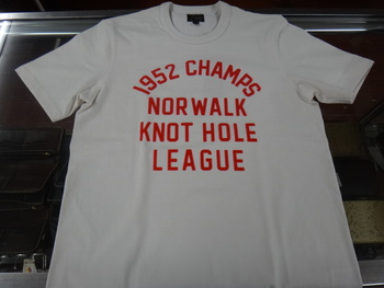 リアルマッコイズ　JOE　McCOYＴシャツ　1952　CHAMPS入荷