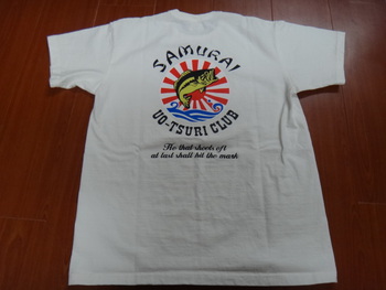 サムライ　魚釣り倶楽部　Tシャツ