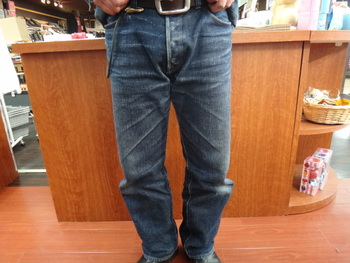サムライ　S0510XX24OZ-L　左綾バージョン　色落ちサンプル