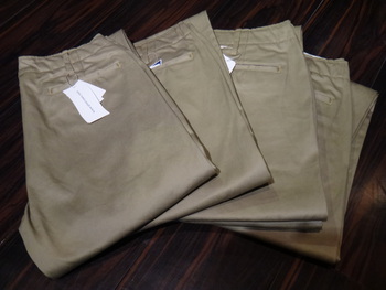フェローズ　チノパン　COT再入荷