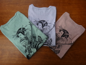 サムライジーンズ　芸者Tシャツ　GAT1130-101