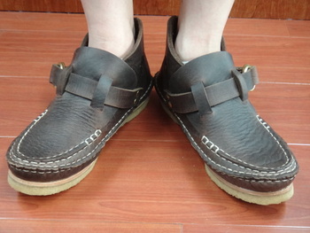 ウエス　　リングモカシン　　新色入荷