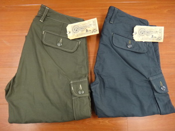 キャンバスバック　Mid Land Pants Satin　入荷