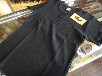 ジェラード　針抜きヘンリーTシャツ　